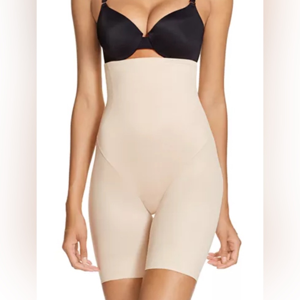 TC Back Magic High Waist Thigh Slimmer Shorts Nude Women’s Small